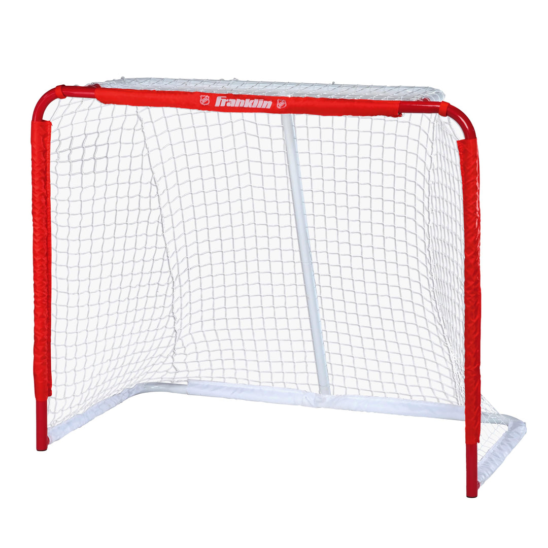 Streethockey-Tor Stahl 127x107x66 cm für Pucks &amp; Bälle Outdoor