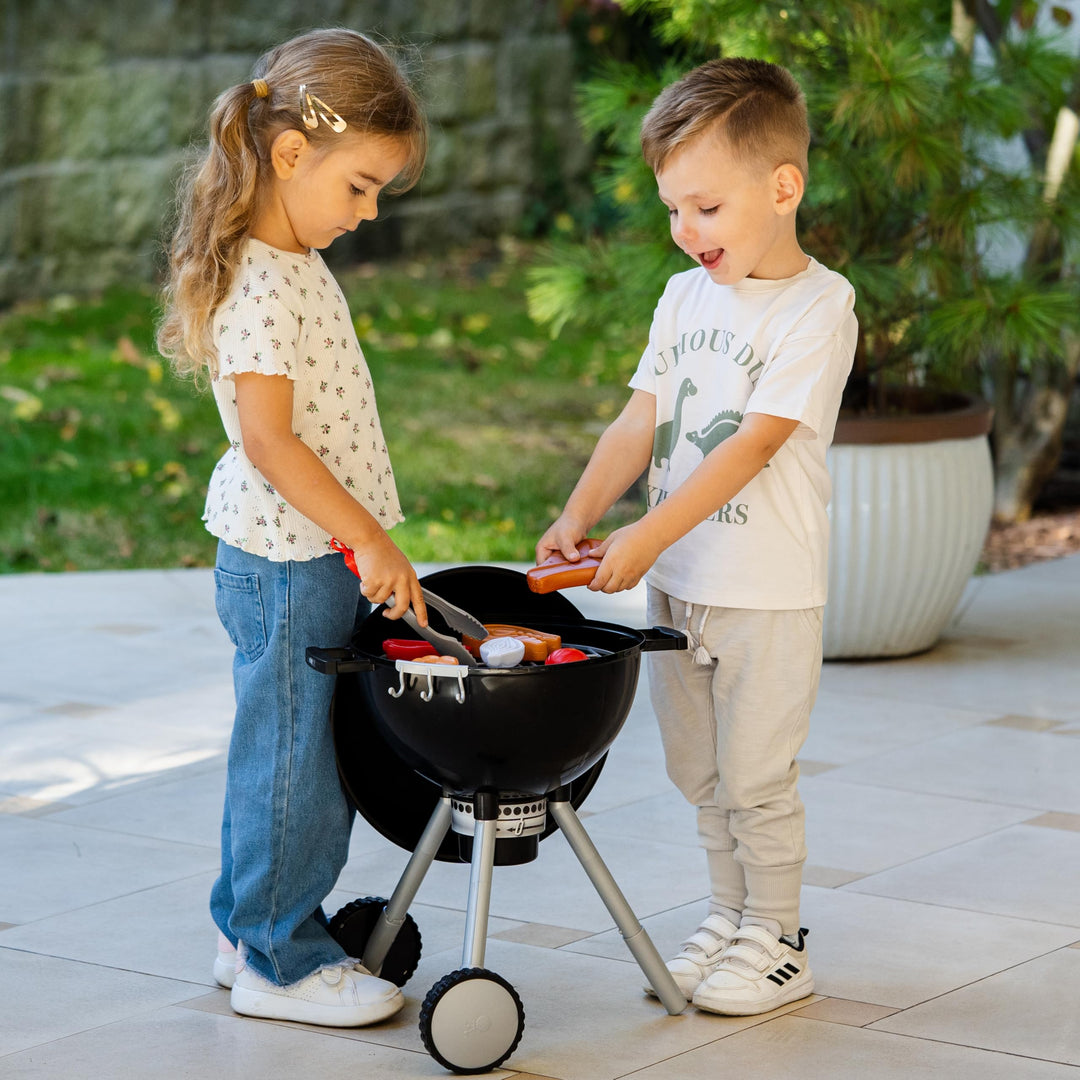 Kinder-Kugelgrill Spielzeug mit Licht &amp; Sound, Grillzubehör ab 3 J. - Bild 2