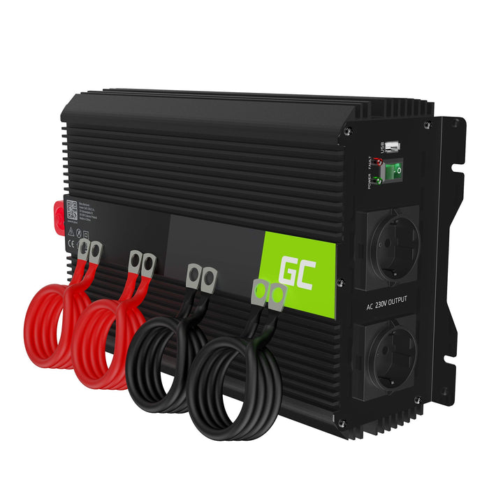 Spannungswandler 12V auf 230V 3000W Dauerleistung modifizierte Sinuswelle