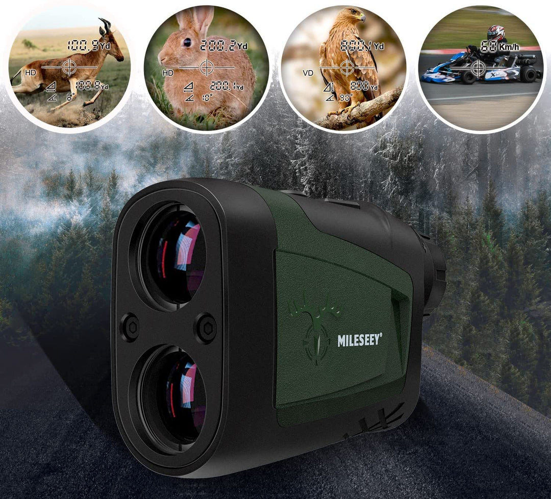 Laser-Entfernungsmesser Jagd 800m mit Winkelmessung 6x Zoom - Bild 6