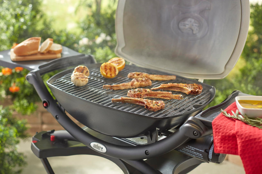 Grillrost Gusseisen zweiteilig für Weber Q 200/2000 Gasgrill - Bild 4