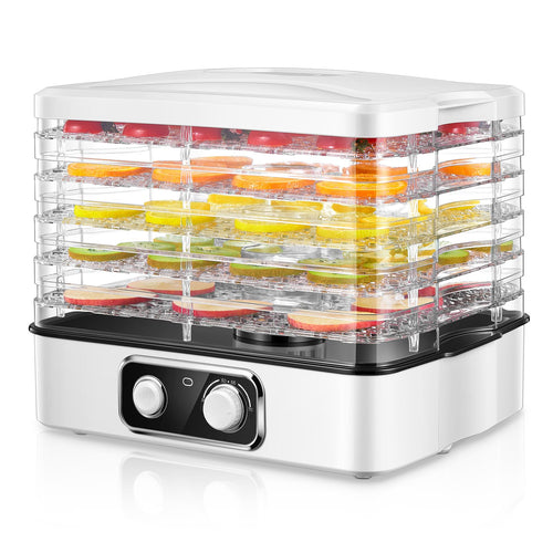 Dörrautomat 5 Tabletts 35-70°C einstellbar für Obst und Gemüse