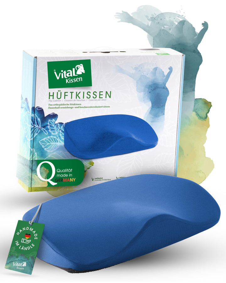 Orthopädisches Keilkissen Bürostuhl ergonomisch gegen Rückenschmerzen