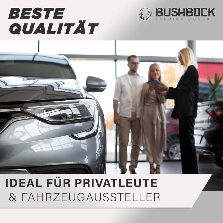 Autoabdeckung Indoor Stretch schwarz Gummizug für PKW Grösse M - Bild 9