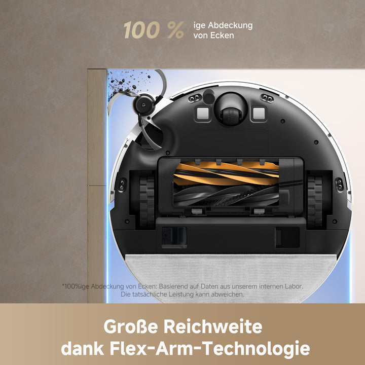 Saugroboter 2-in-1 mit Wischfunktion 13.000 Pa DuoBrush Selbstentleerung - Bild 5