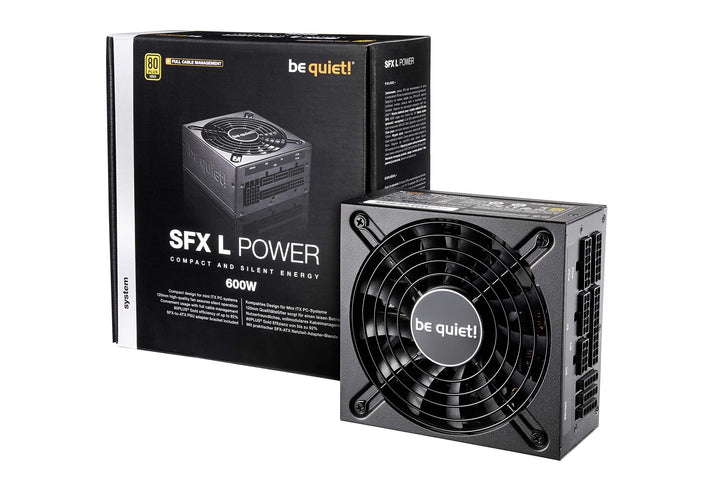 PC Netzteil SFX-L 600W 80 Plus Gold vollmodular fuer Kompakt-PC - Bild 3