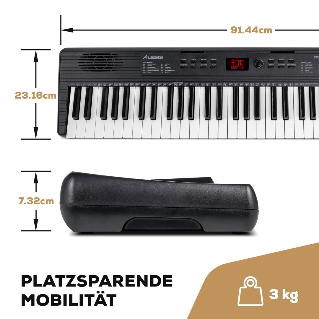 Keyboard Piano 61 Tasten mit 300 Sounds für Einsteiger - Bild 8