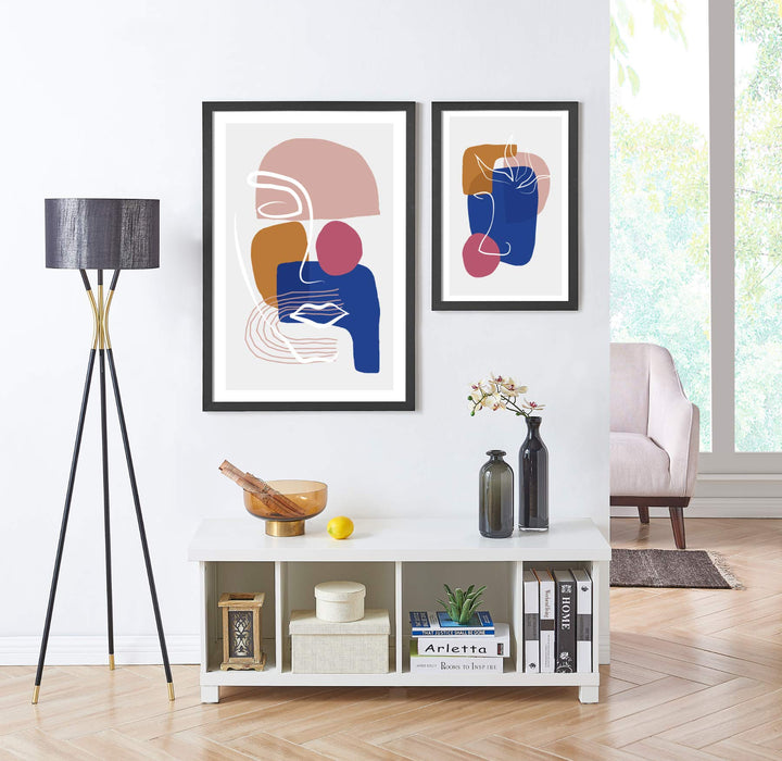 Bilderrahmen DIN A1 59,4x84 cm Schwarz MDF Acrylglas Hoch- und Querformat - Bild 8