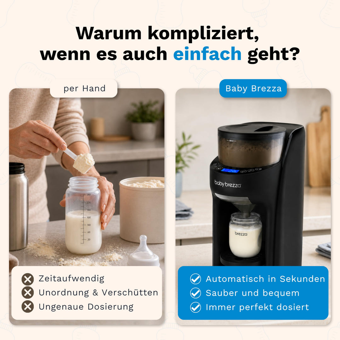 Automatischer Flaschenzubereiter 60–300 ml mit LCD-Display für Säuglinge - Bild 5