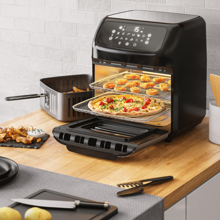 Heissluftfritteuse XXL 12 Liter 8-in-1 mit Touchscreen BPA-frei - Bild 6