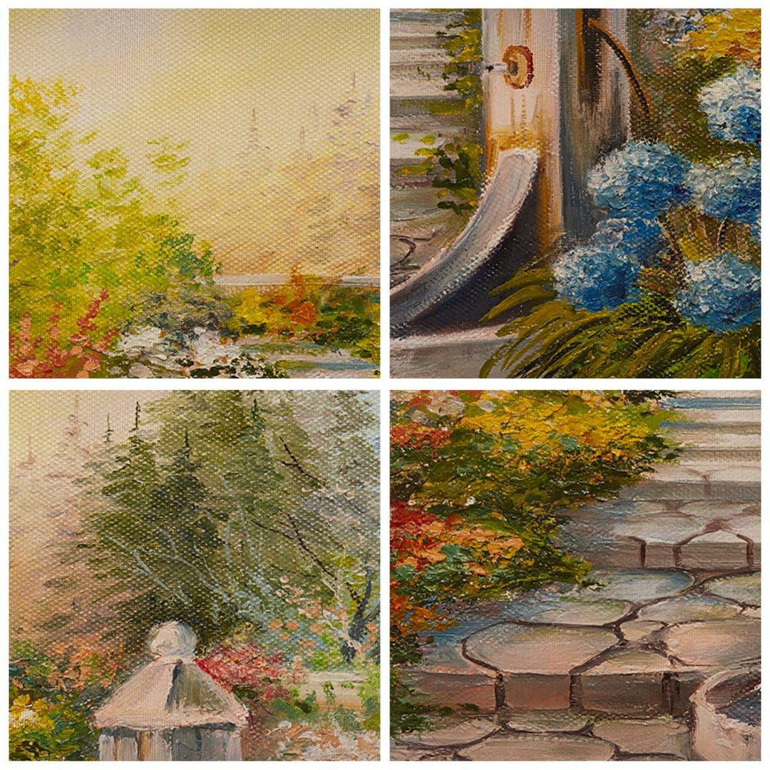 Leinwandbild Botanik Natur 120x50cm aufhängfertig Wanddeko - Bild 5