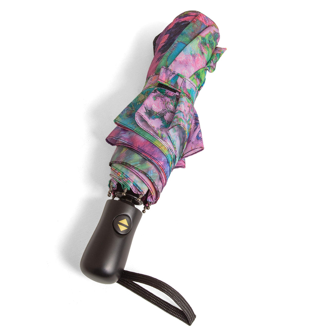 Taschenschirm Blumenmotiv Damen 103 cm Automatik faltbar - Bild 7