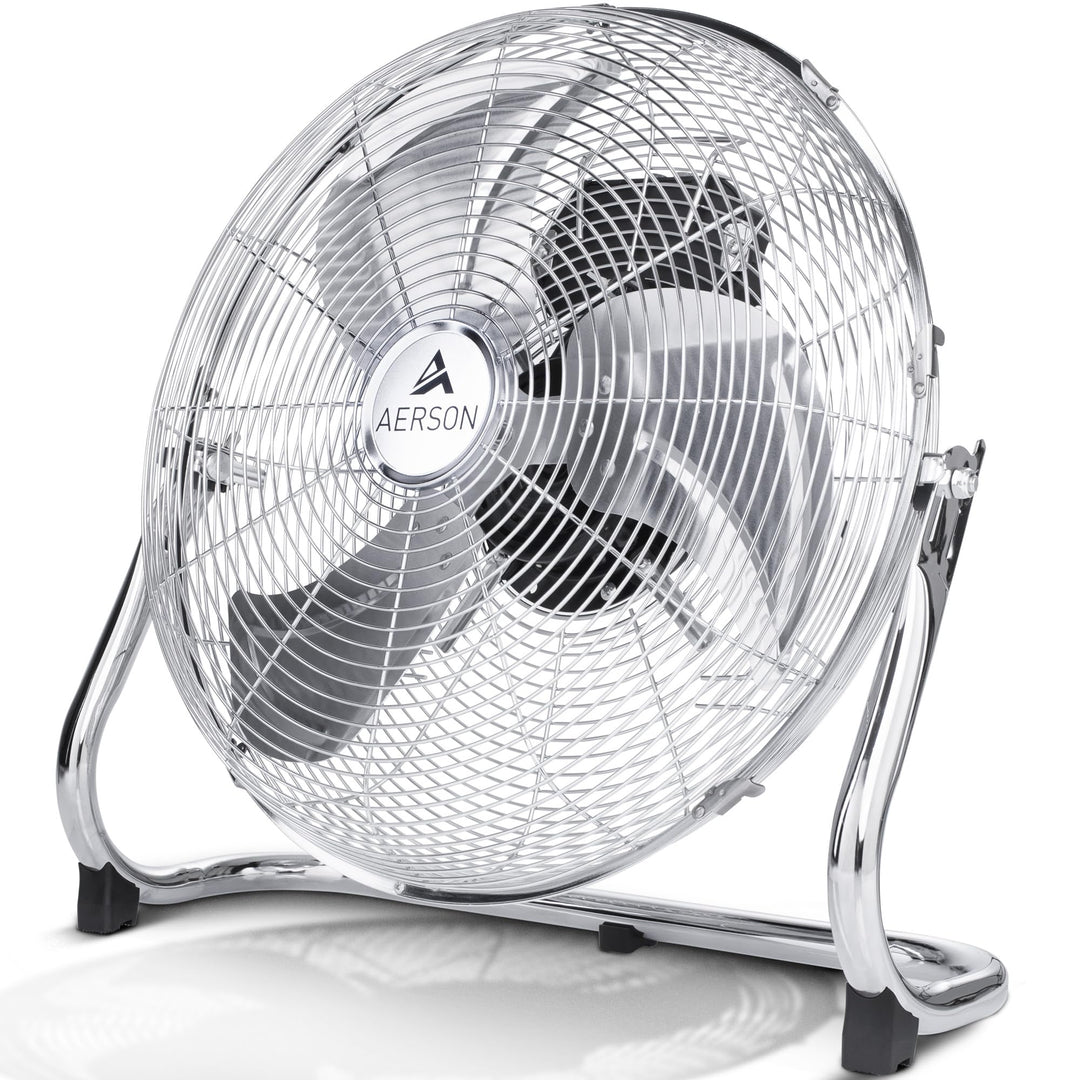Bodenventilator 50cm Aluminium Turbinen-Design 120W 3 Stufen
