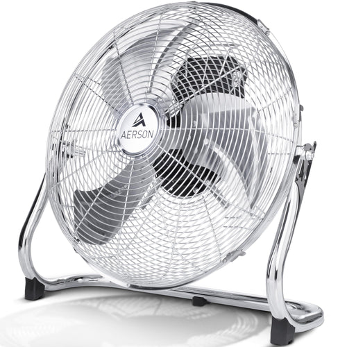 Bodenventilator 50cm Aluminium Turbinen-Design 120W 3 Stufen