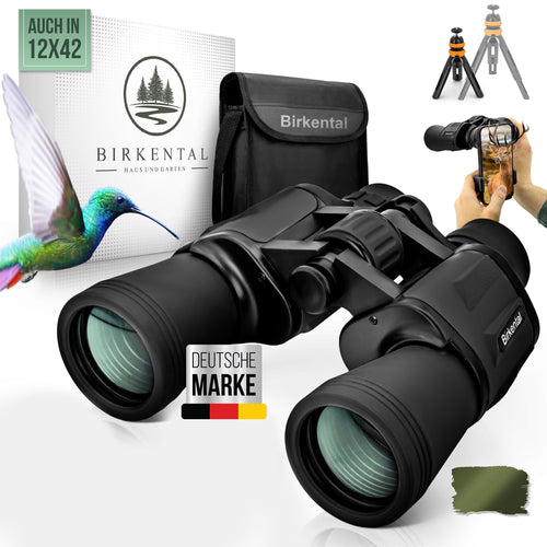 Fernglas 10x50 HD wasserdicht für Jagd, Vogelbeobachtung, Astronomie