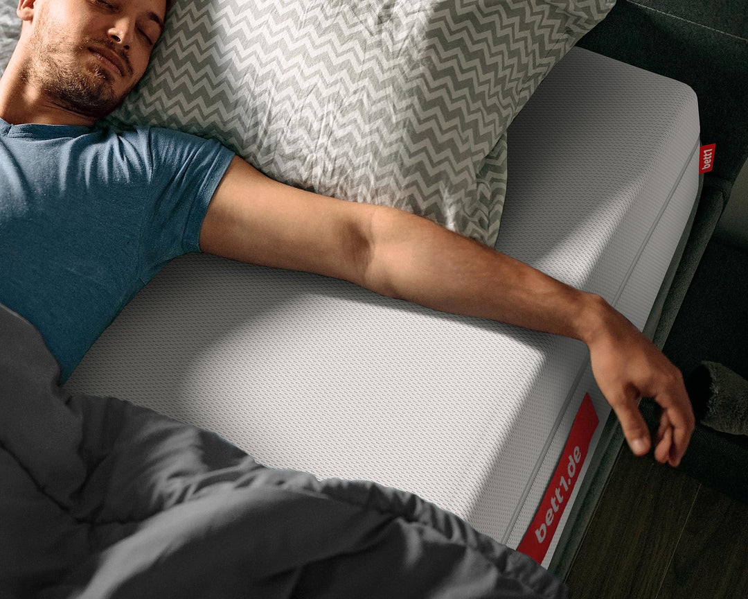 Matratze Weich 90x200 QXSchaum 2in1 Liegehärten mit Ergonomie - Bild 5
