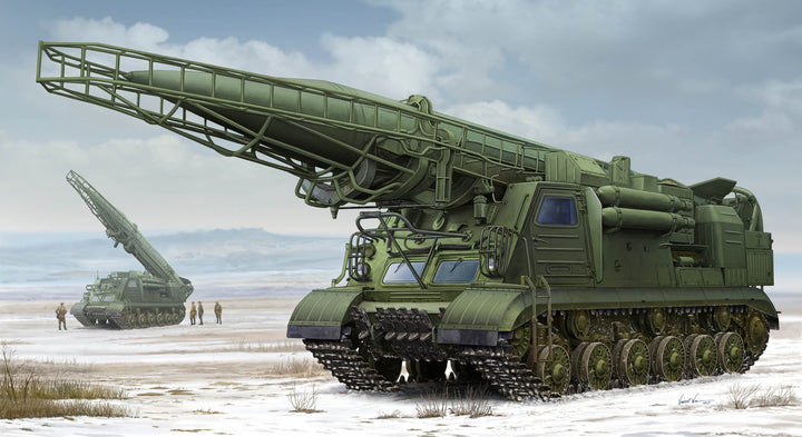 Modellbausatz 2P19 Raketenwerfer mit R-17 Rakete 1:72 Kunststoff - Bild 2