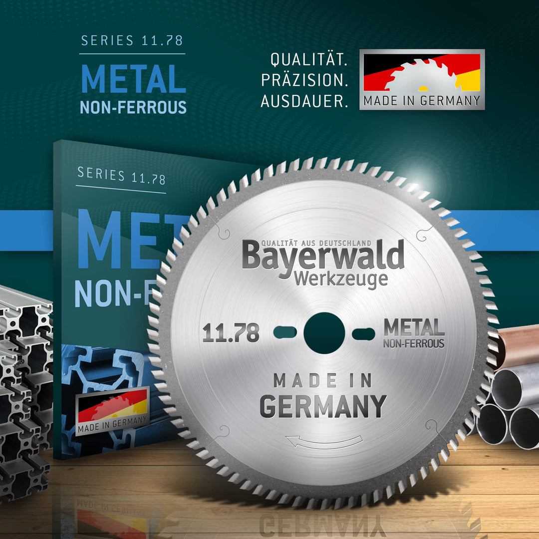 Kreissägeblatt HM 250mm 80Z Trapezflachzahn für Alu &amp; Kunststoff - Bild 2