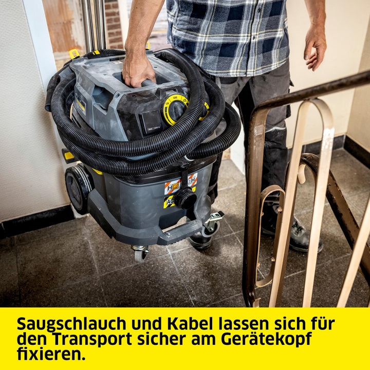 Nass- und Trockensauger 30L Klasse H HEPA autom. Filterreinigung - Bild 8