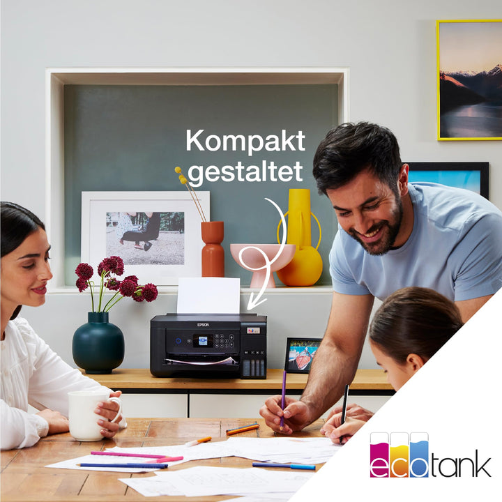 Tintentankdrucker A4 WLAN Drucken Kopieren Scannen Tinte für 3 Jahre - Bild 8