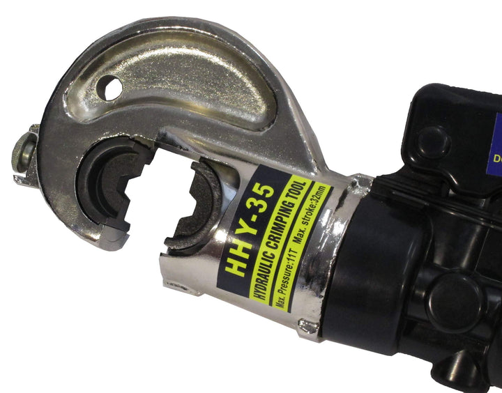 Hydraulische Crimpzange 50-400 mm² Hexagonal 12t mit Druckregelventil - Bild 4