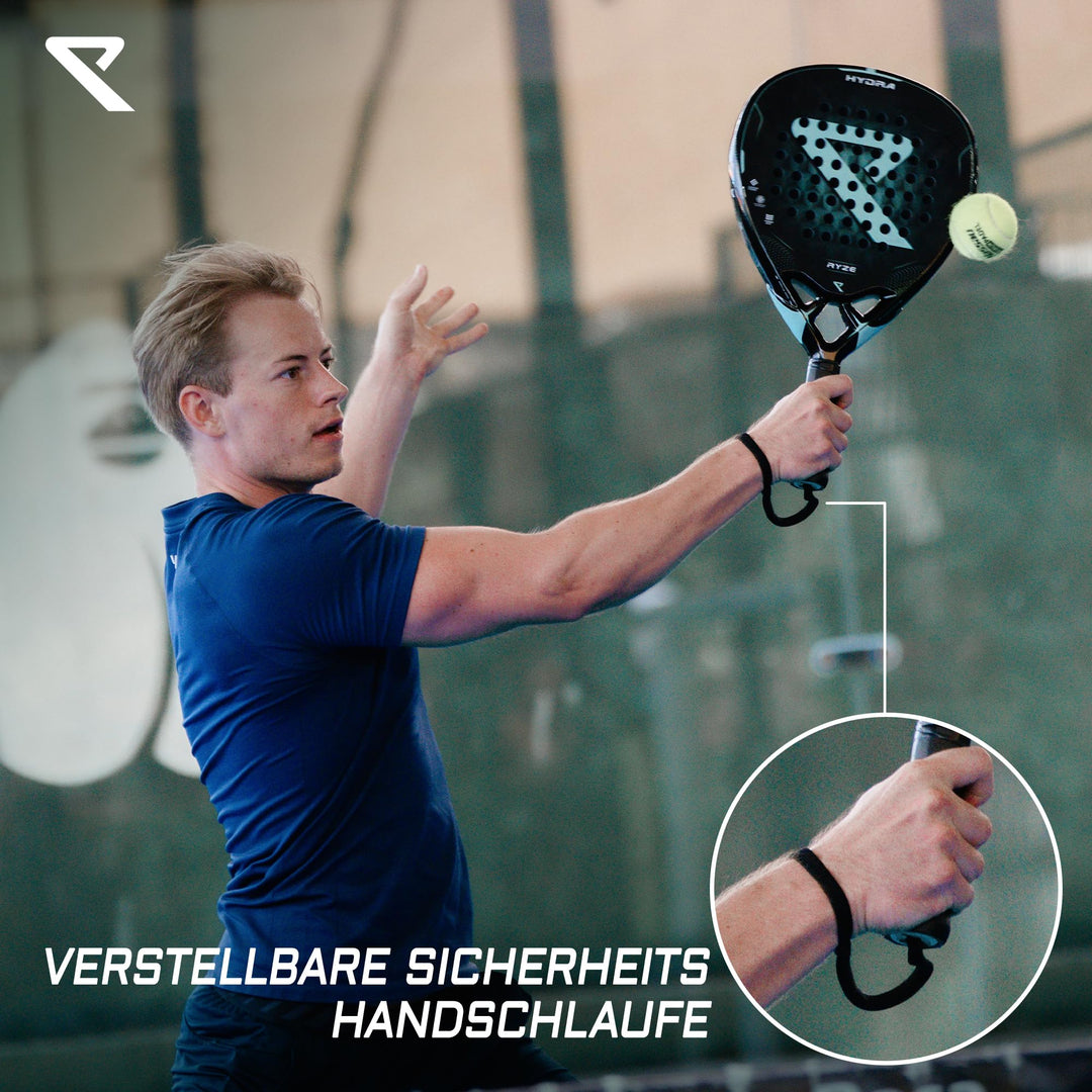 Padel Schläger 100% Carbon EVA-18 Schaum 365g mit Schutzhülle - Bild 6