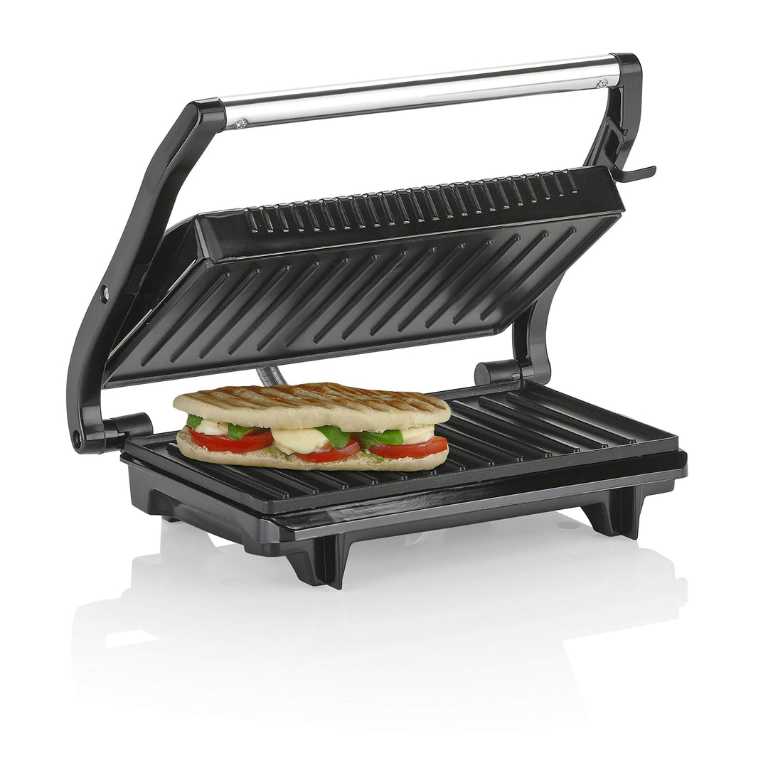 Kontaktgrill Antihaft 22,5x14 cm 700W für Camping und Küche