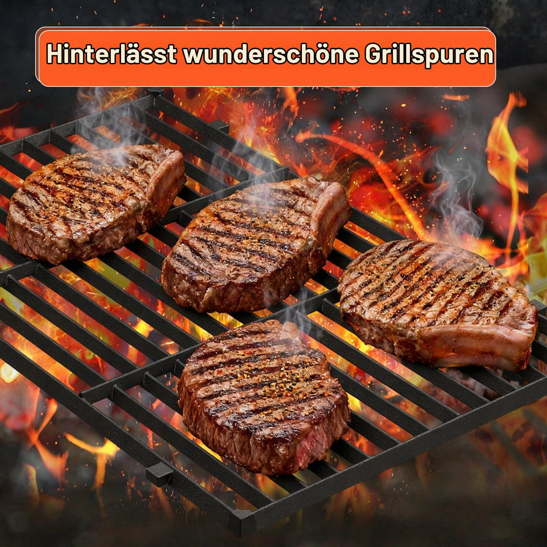 Grillrost Gusseisen 49,5x33cm für Weber Genesis 300 Serie 2er-Set - Bild 6
