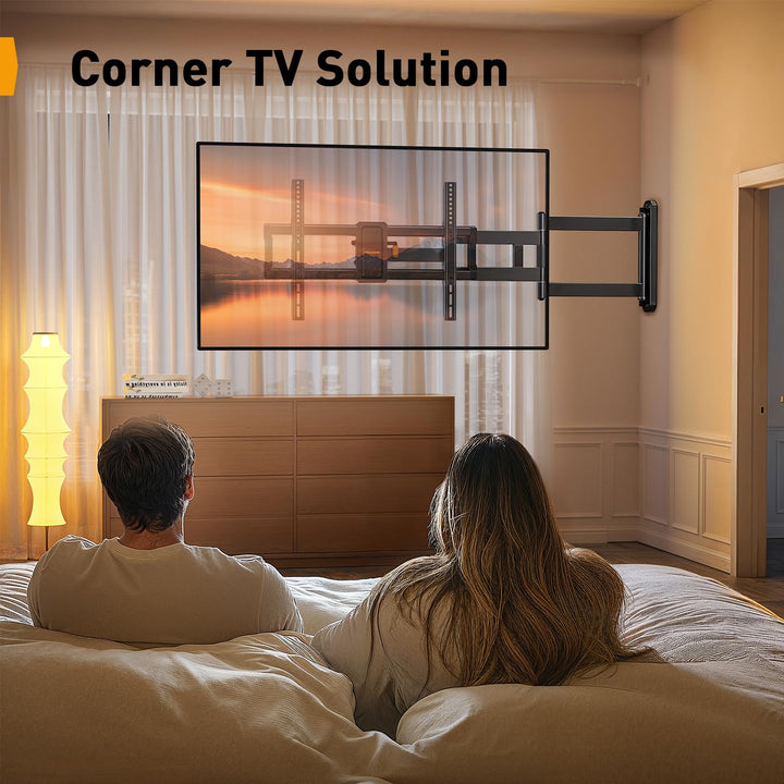 TV Wandhalterung Langarm 943mm schwenkbar für 42-84 Zoll bis 68kg - Bild 7