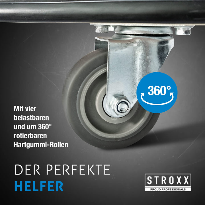 Transportroller 500 kg Traglast 600x400mm rutschfest für Umzug - Bild 7