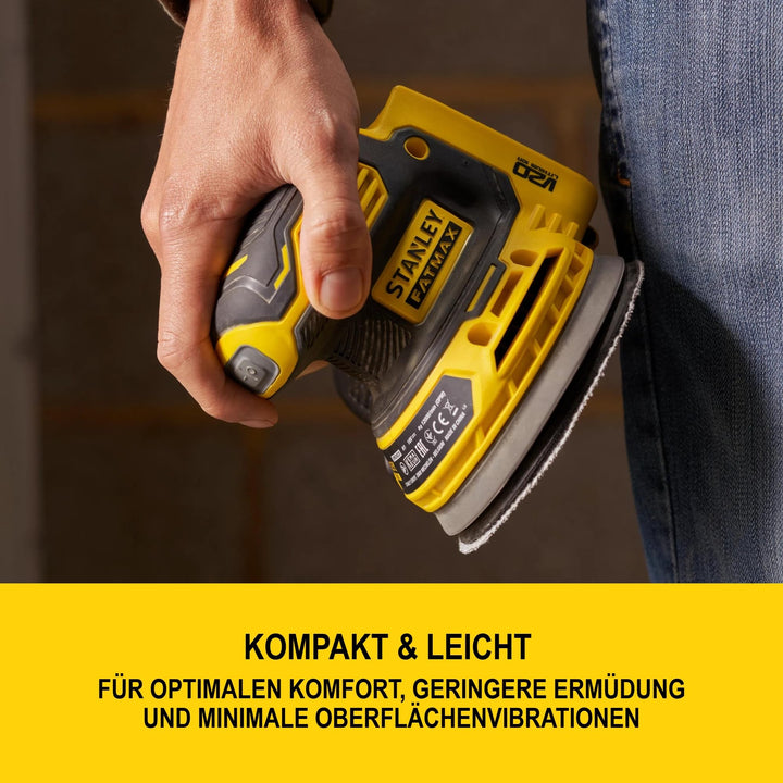 Akku-Exzenterschleifer 18V mit 2,0-Ah-Akku und Staubabsaugung - Bild 7