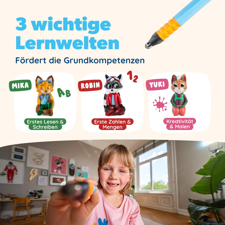 Lernspiel-Starterset 3-in-1 Lesen Rechnen Malen ab 4 Jahre mit App - Bild 3