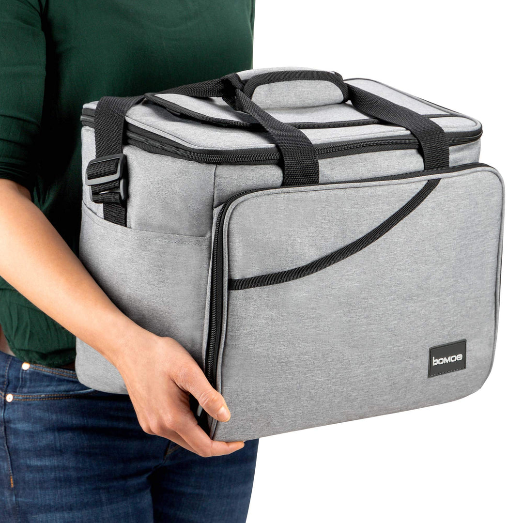 Kühltasche faltbar 25 Liter mit 2 Kühlakkus und Aussentasche - Bild 6