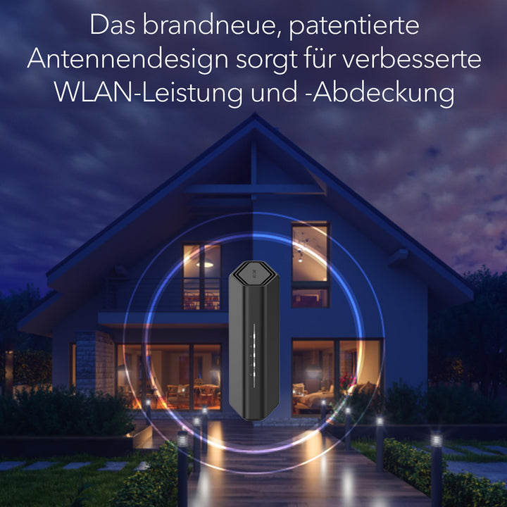 WiFi 7 Router Dual Band 3,6 Gbit/s 135 m² für bis zu 50 Geräte - Bild 6