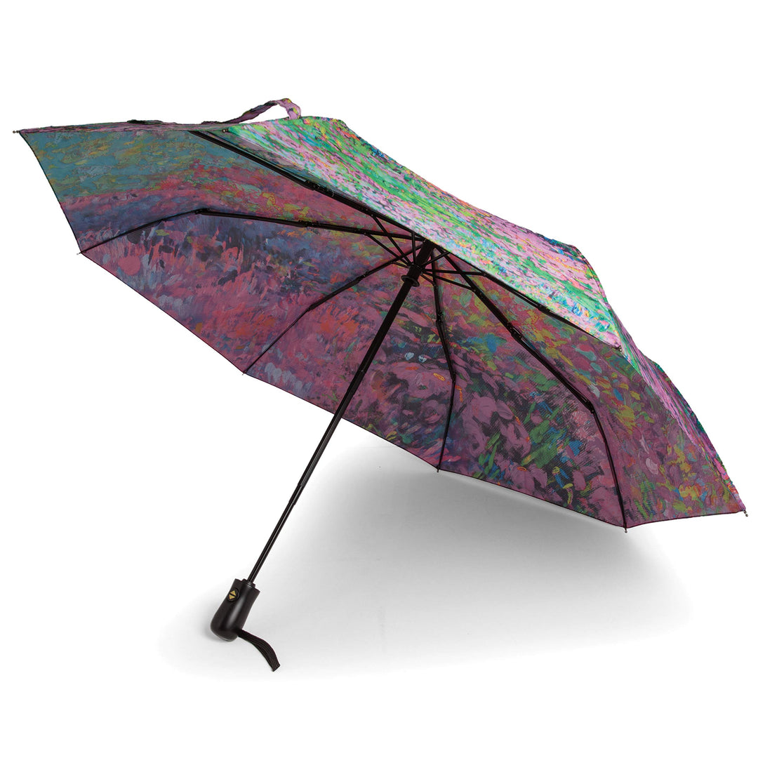 Taschenschirm Blumenmotiv Damen 103 cm Automatik faltbar - Bild 5