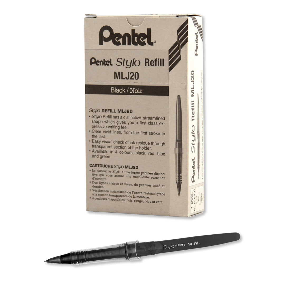 Tintenpatronen für Sketch Pen schwarz 12er-Pack Nachfüller