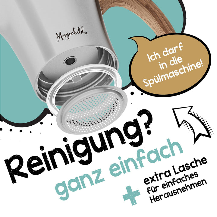 Espressokocher Edelstahl 6 Tassen für alle Herdarten inkl. Induktion - Bild 4