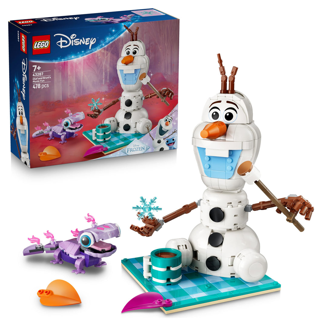 Klemmbausteine Frozen Olaf &amp; Bruni Picknick-Set 478 Teile ab 7 Jahre