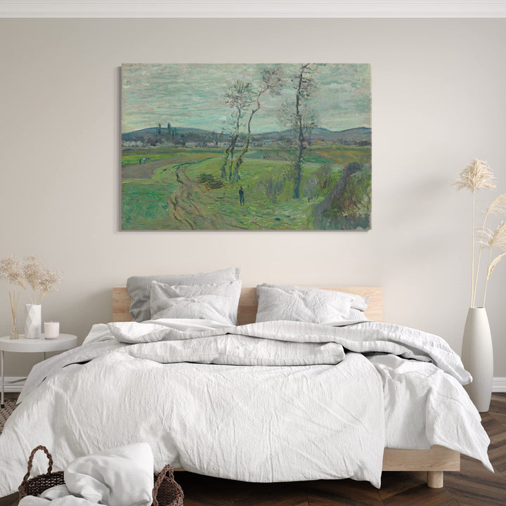 Leinwanddruck Monet Plaine de Gennevilliers 80x60cm Baumwolle - Bild 6