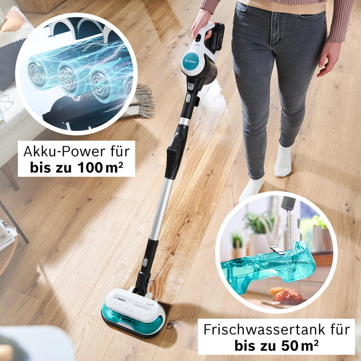 Akku-Staubsauger kabellos 2in1 Saugen &amp; Wischen HEPA Allergiker - Bild 10