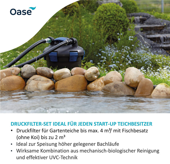 Teichfilter Druckfilter-Set mit UVC-Klärer und Pumpe für 4000 L - Bild 2