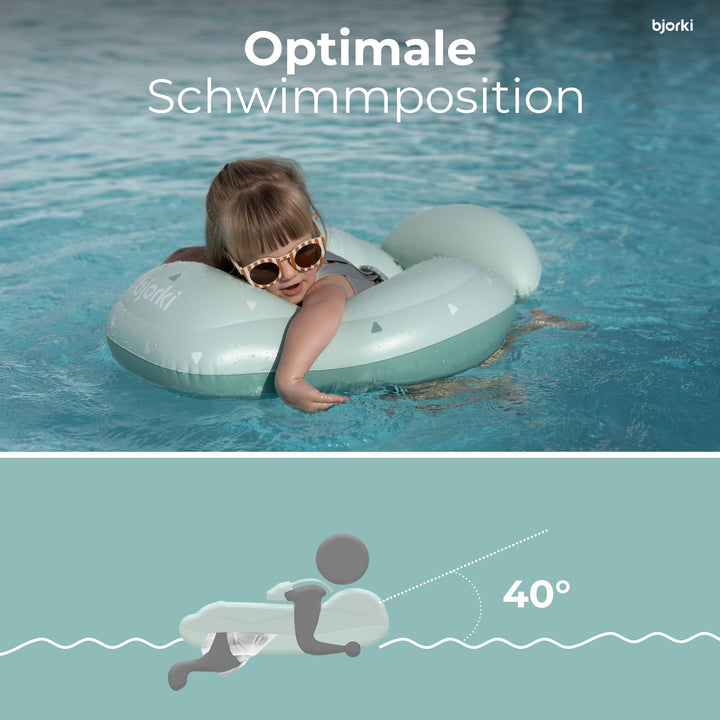 Schwimmring Baby 6–36 Monate BPA-frei mit 5-Punkt-Gurt - Bild 5