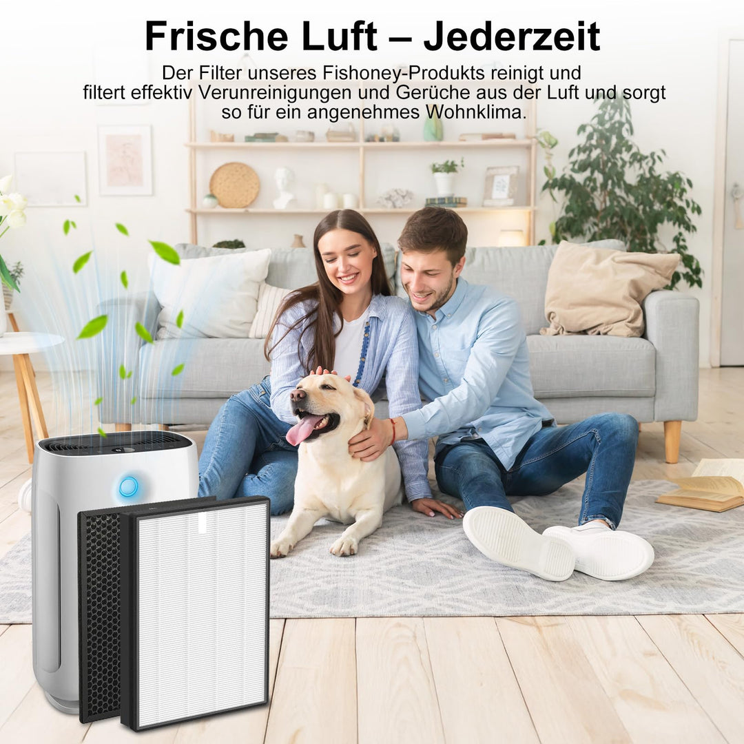 Luftreiniger-Filter HEPA + Aktivkohle für AC2882/AC3829 Set 2+2 - Bild 7
