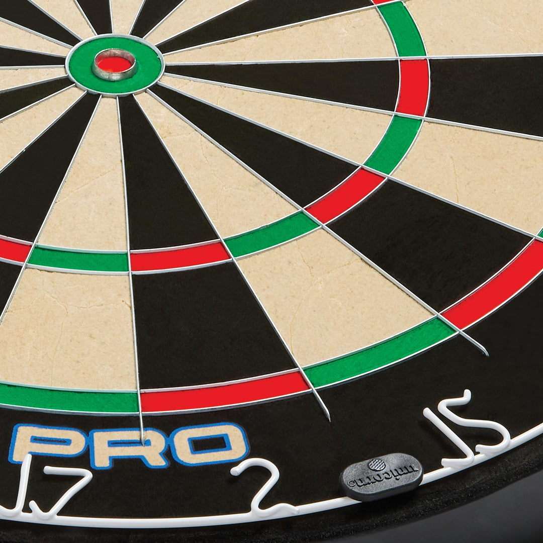 Dartscheibe Bristle Sisal PDC-Qualität klammerfreies Bullseye - Bild 3