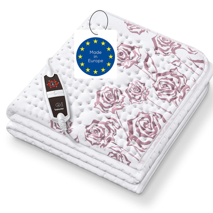 Wärmeunterbett 150x80 cm Baumwolle 6 Stufen mit Schnellheizung