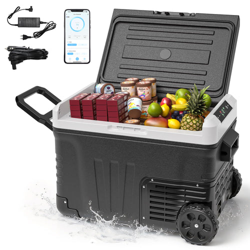 Kompressor-Kühlbox 35L mit App, 12V/24V/220V, -20°C bis 20°C