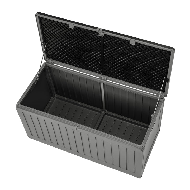 Gartenbox 270 L Kunststoff wasserdicht als Sitzbank nutzbar - Bild 7