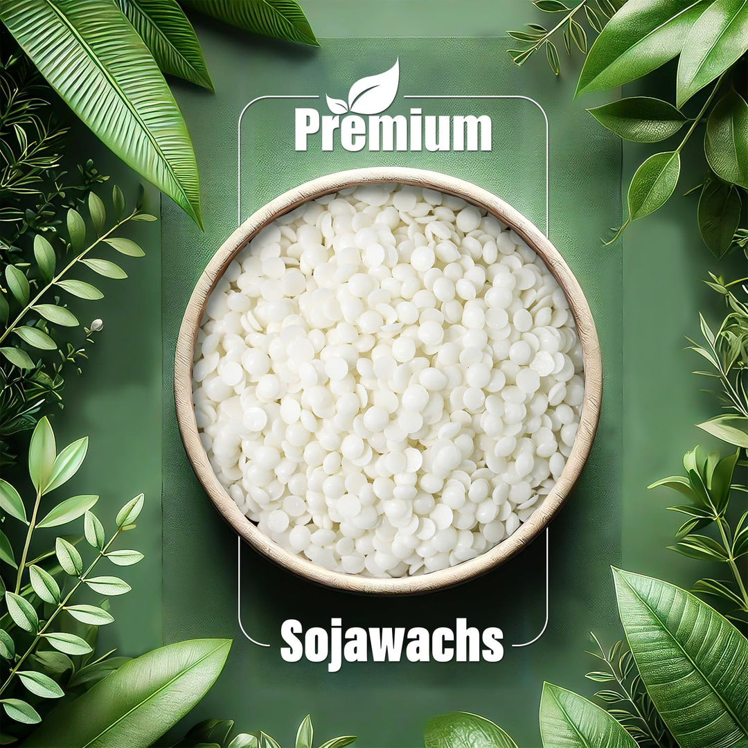 Sojawachs Granulat naturreines Kerzenwachs zum Giessen 5 kg - Bild 2