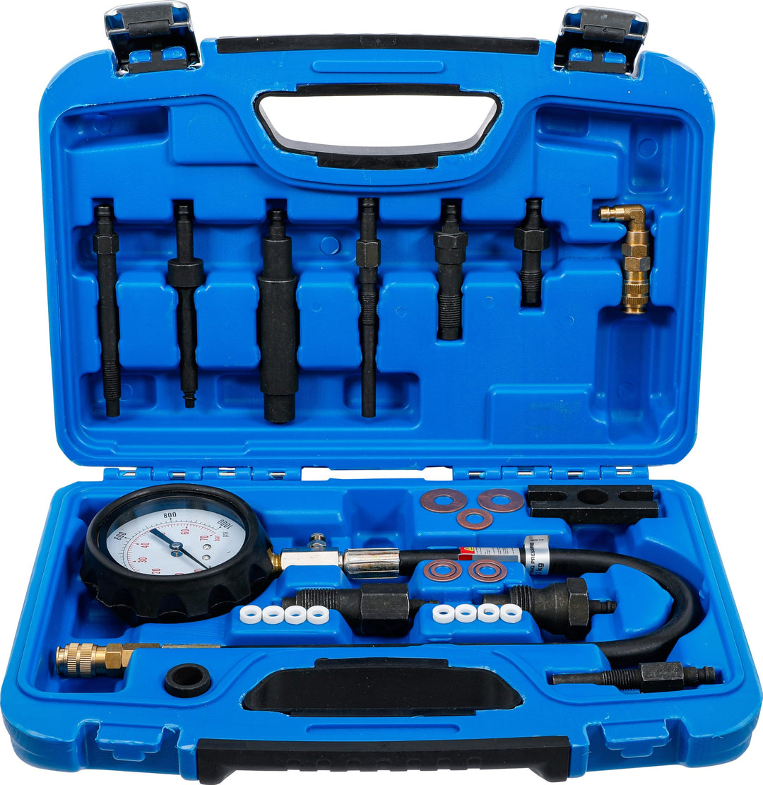 Kompressionstester Dieselmotor 0-70 bar mit 10 Adaptern universell