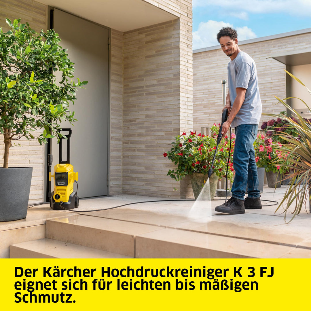Hochdruckreiniger 120 bar mit Schaumdüse für Garten und Auto - Bild 2